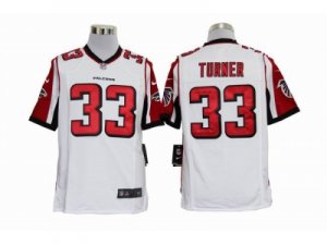 Nike NFL atlanta falcons #33 turner white Game Jerseys