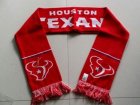 Houston Texans red Metallic Thread Scarf