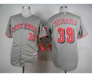 mlb jerseys cincinnati reds #39 mesoraco grey