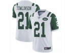 Mens Nike New York Jets #21 LaDainian Tomlinson Vapor Untouchable Limited White NFL Jersey