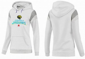 Women Jacksonville Jaguars Logo Pullover Hoodie-076