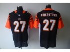 Nike NFL Cincinnati Bengals #27 Dre Kirkpatrick Black Elite Jerseys