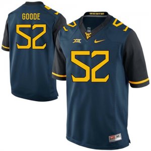 West Virginia Mountaineers #52 Najee Goode Navy College Football Jersey