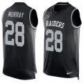 Nike Oakland Raiders #28 Latavius Murray Black Team Color Men Stitched NFL Limited Tank Top Jersey