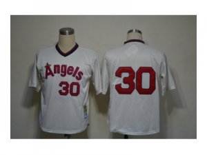 mlb jerseys los angeles angels #30 ran cream [M&N 1973]