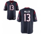 Men's Nike Houston Texans #13 Braxton Miller Game Navy Blue Team Color NFL Jersey