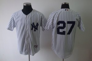 mlb new york yankees #27 white[black