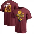 Cleveland Cavaliers LeBron James Fanatics Branded 2018 NBA Finals Bound Player Name & Number