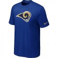 Nike St. Louis Rams Sideline Legend Authentic Logo T-Shirt Blue