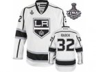 nhl jerseys los angeles kings #32 Jonathan Quick white-Black[2012 stanley cup]