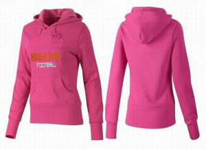 Women Chicago bears Logo Pullover Hoodie-096