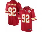 Mens Nike Kansas City Chiefs #92 Tanoh Kpassagnon Limited Red Team Color NFL Jersey