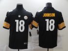 Nike Steelers #18 Diontae Johnson Black Vapor Untouchable Limited Jersey