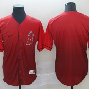 Angels Blank Red Drift Fashion Jersey