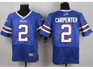 Nike Buffalo Bills #2 Dan Carpenter Royal Blue Team Color Men Stitched jerseys(Elite)