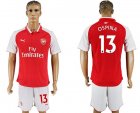 2017-18 Arsenal 13 OSPINA Home Soccer Jersey