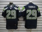 Nike Seattle Seahawks #29 Earl Thomas blue Elite Jerseys