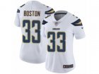 Women Nike Los Angeles Chargers #33 Tre Boston White Vapor Untouchable Limited Player NFL Jersey