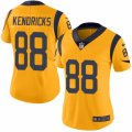 Women's Nike Los Angeles Rams #88 Lance Kendricks Limited Gold Rush NFL Jersey