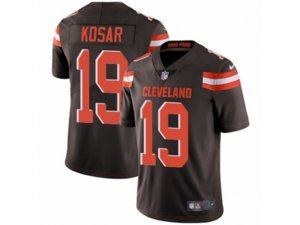 Nike Cleveland Browns #19 Bernie Kosar Vapor Untouchable Limited Brown Team Color NFL Jersey