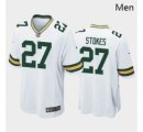 Men Green Bay Packers #27 Eric Stokes Yellow 2021 Vapor Untouchable Stitched NFL Nike Limited Jersey