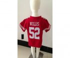 Nike kids nfl jerseys san francisco 49ers #52 patrick willis red[nike]
