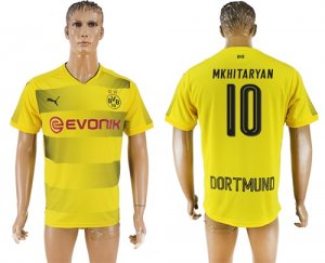 2017-18 Dortmund 10 MKHITARYAN Home Thailand Soccer Jersey