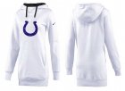 Women Indianapolis Colts Logo Pullover Hoodie-064