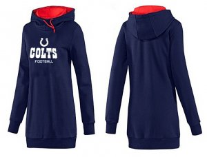 Women Indianapolis Colts Logo Pullover Hoodie-086