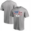 San Francisco 49ers Pro Line by Fanatics Branded Banner Wave T-Shirt Heathered Gray