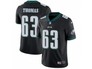 Nike Philadelphia Eagles #63 Dallas Thomas Black Alternate Vapor Untouchable Limited Player NFL Jersey