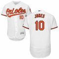 Men's Majestic Baltimore Orioles #10 Adam Jones White Flexbase Authentic Collection MLB Jersey