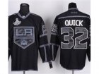 nhl jerseys los angeles kings #32 quick black[2012 stanley cup champions]
