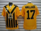 Nike pittsburgh steelers #17 wallace throwback yellow 1933 Elite Jerseys