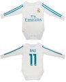 2017-18 Real Madrid 11 BALE Home Toddler Soccer Jersey