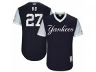 2017 Little League World Series Yankees Austin Romine Ro Navy Jersey