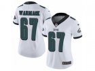 Women Nike Philadelphia Eagles #67 Chance Warmack Vapor Untouchable Limited White NFL Jersey