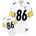 youth pittsburgh steelers #86 ward white