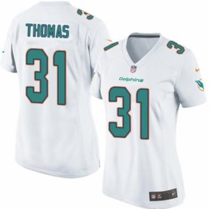 Women\'s Nike Miami Dolphins #31 Michael Thomas Limited White NFL Jersey