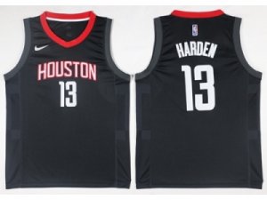 Men Houston Rockets #13 James Harden Black NBA Swingman Jersey