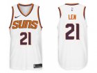 Nike NBA Phoenix Suns #21 Alex Len Jersey 2017-18 New Season White Jersey