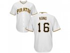 Youth Pittsburgh Pirates #16 Jung-ho Kang White Cool Base Stitched MLB Jersey