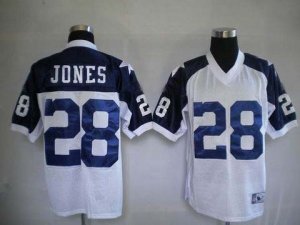 nfl dallas cowboys #28 jones thanksgiving white