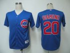 mlb Chicago Cubs #20 Diamond Blue