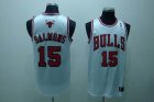 nba chicago bulls #15 salmons regular white