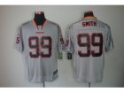 Nike NFL San Francisco 49ers #99 Aldon Smith Grey Jerseys(Lights Out Elite)