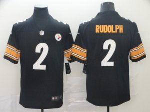 Nike Steelers #2 Mason Rudolph Black Vapor Untouchable Limited Jersey