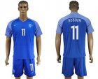 Holland #11 Robben Away Soccer Country Jersey