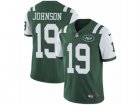 Mens Nike New York Jets #19 Keyshawn Johnson Vapor Untouchable Limited Green Team Color NFL Jersey