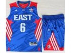 2013 All-Star Eastern Conference Miami Heat #6 LeBron James Blue(Revolution 30 Swingman)Suits